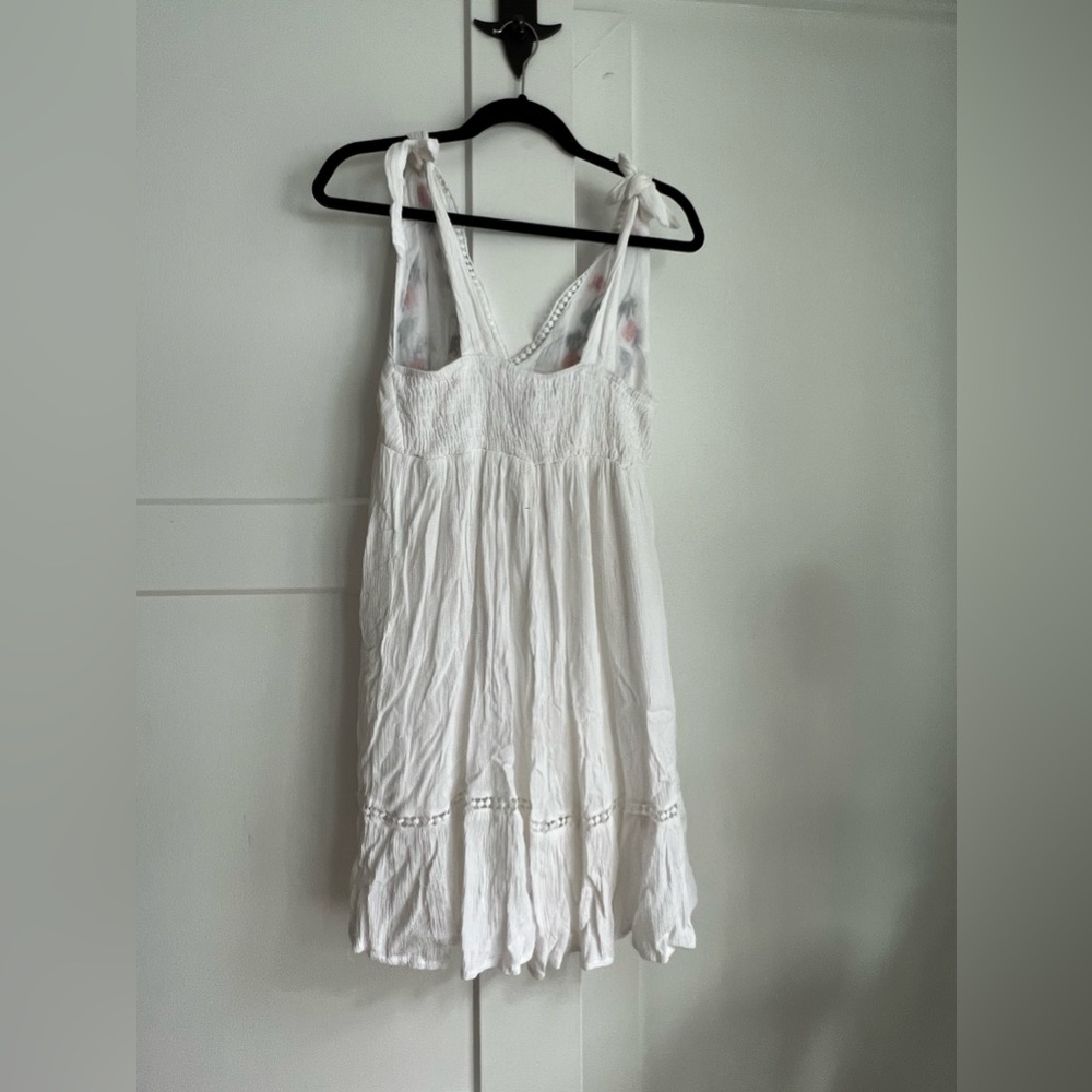 SHORT WHITE DRESS - Picture 3 of 3